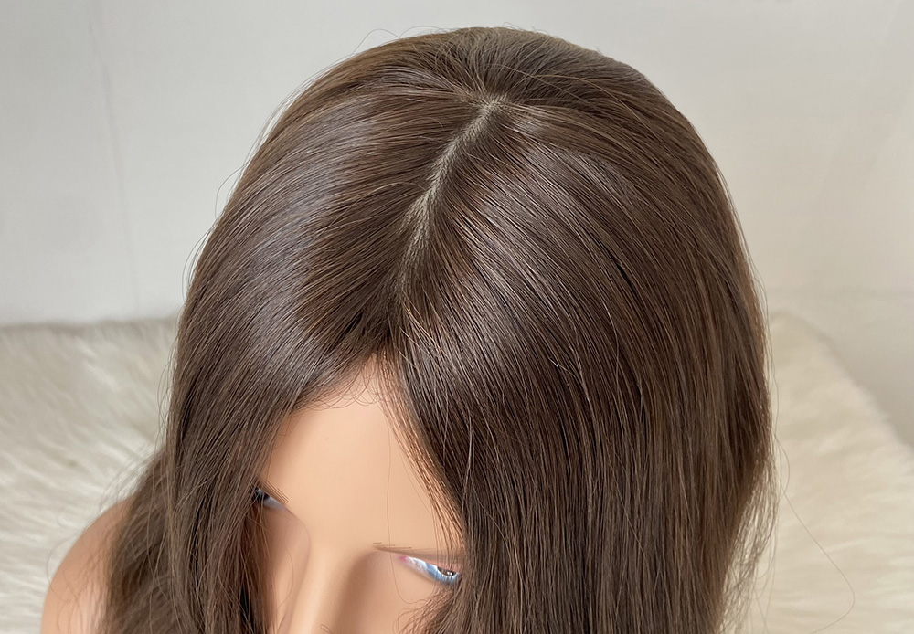 Silk top wig